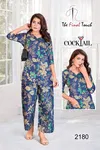 Cocktail By Tft Viscos Lenzing Printed Western Co Ord Set Exporters In India